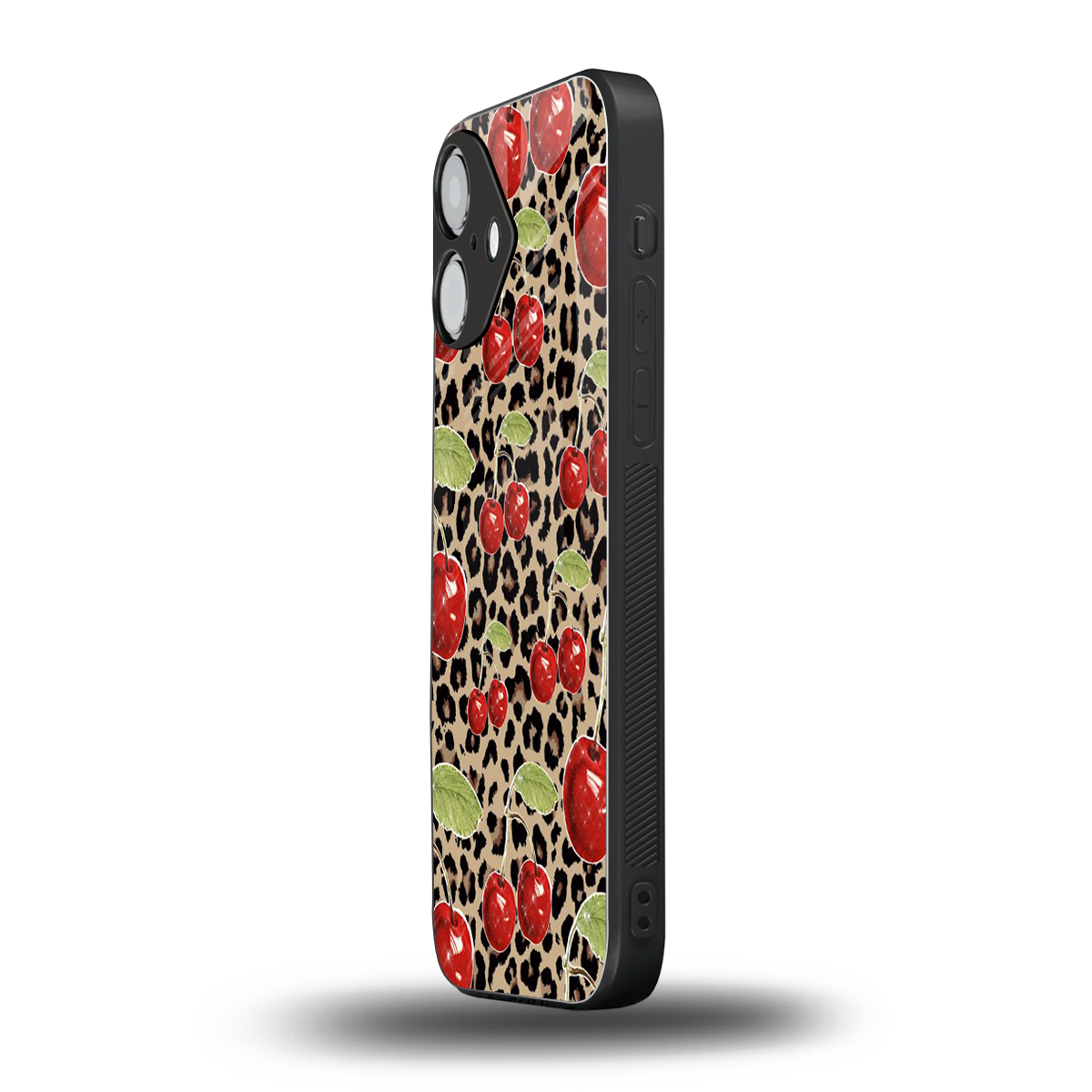 Wild Cherries Phone Case for Iphone 16 | Glass Case