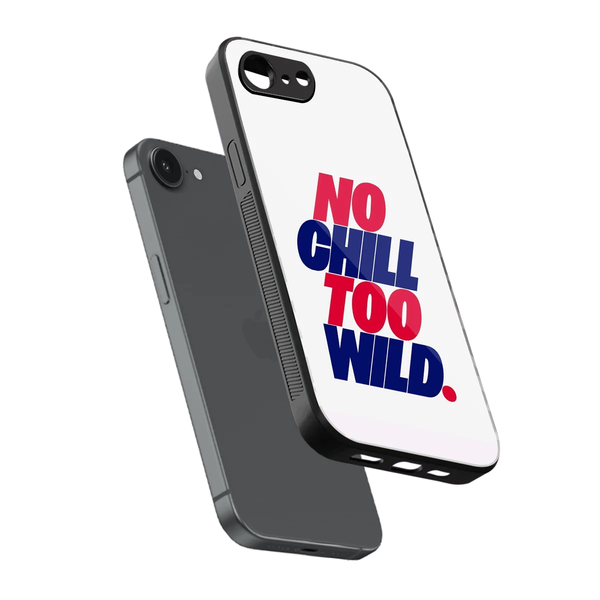Wild Ride sleek iphone 16e cover with tempered glass back and TPU edges