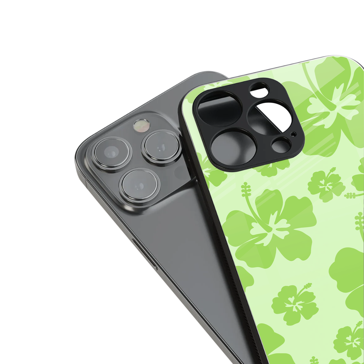 Wildflower Green Phone Case for Iphone 16 | Glass Case