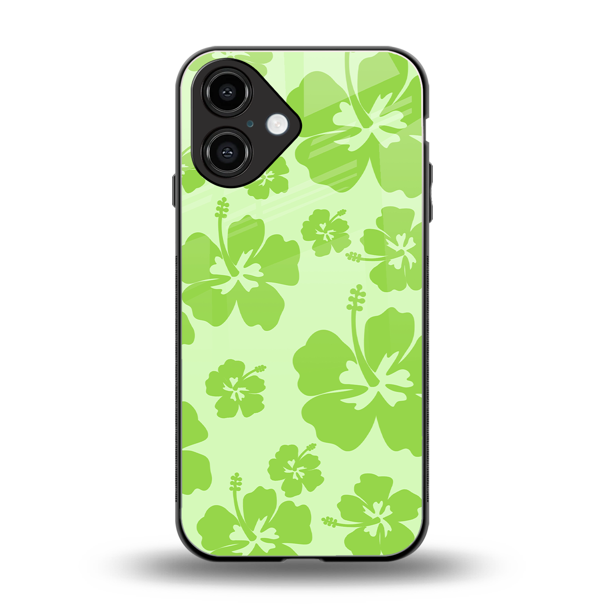 Wildflower Green Phone Case for Iphone 16 | Glass Case