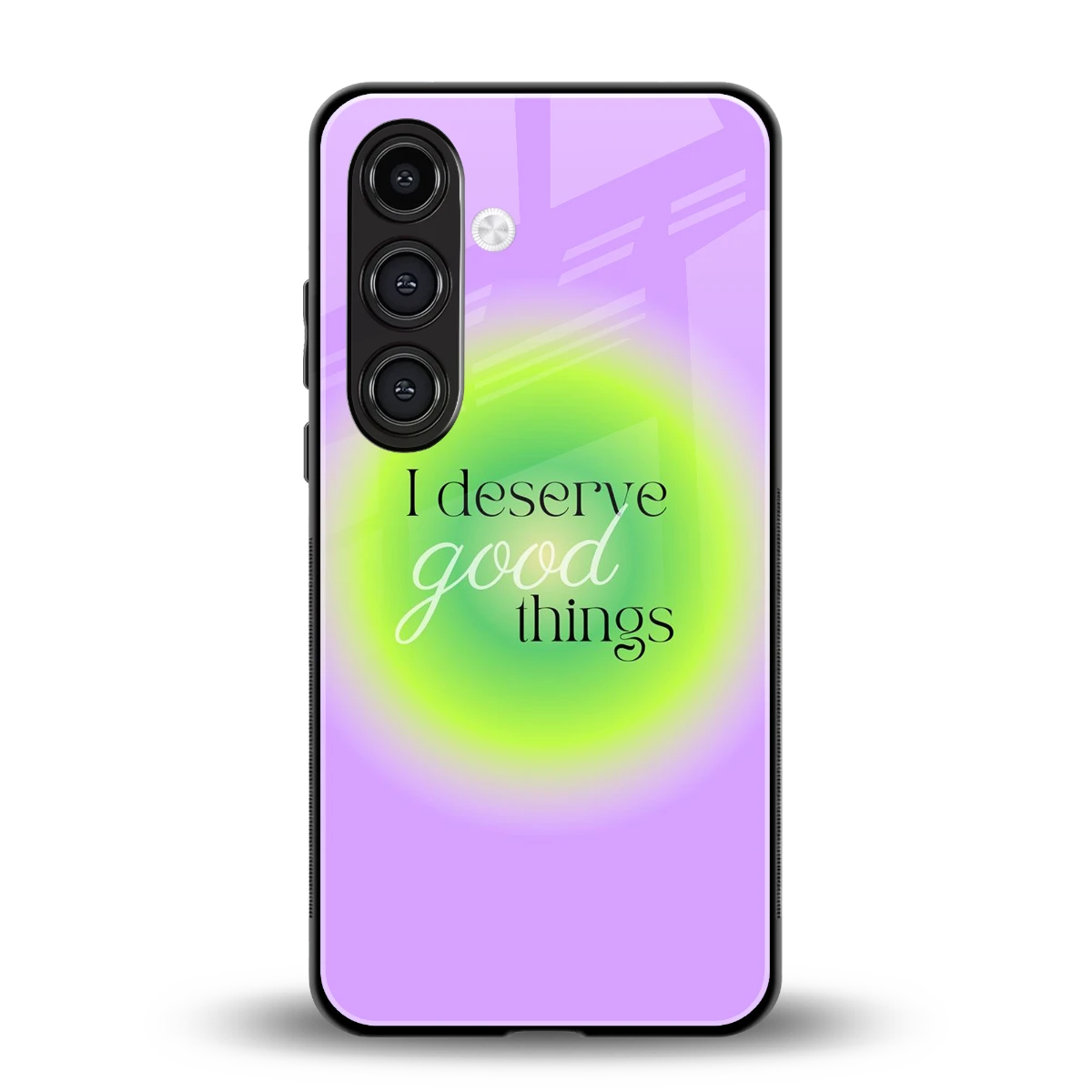 Worthy Glow back phone cover | glass case for samsung galaxy s24