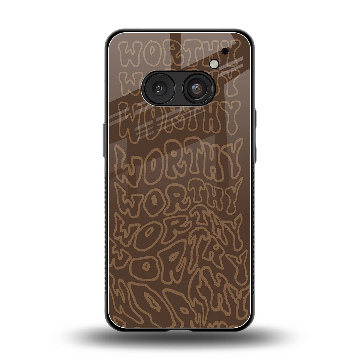 Worthy back phone cover | glass case for nothing phone 2a
