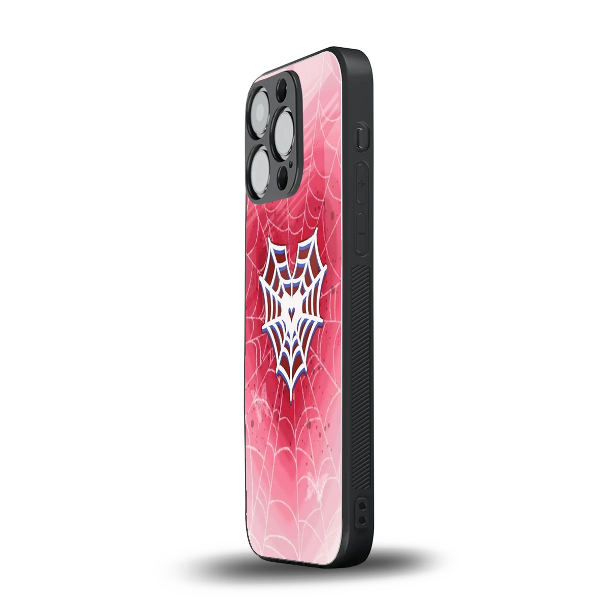 Y2K Hearts X Web iphone 13 pro mobile cover | shockproof glass phone case