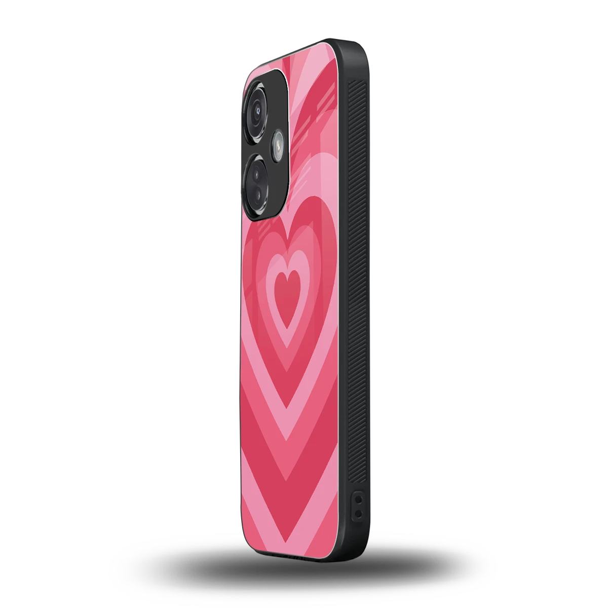 Y2K Pink Hearts oneplus nord ce 3 mobile cover | shockproof glass phone case