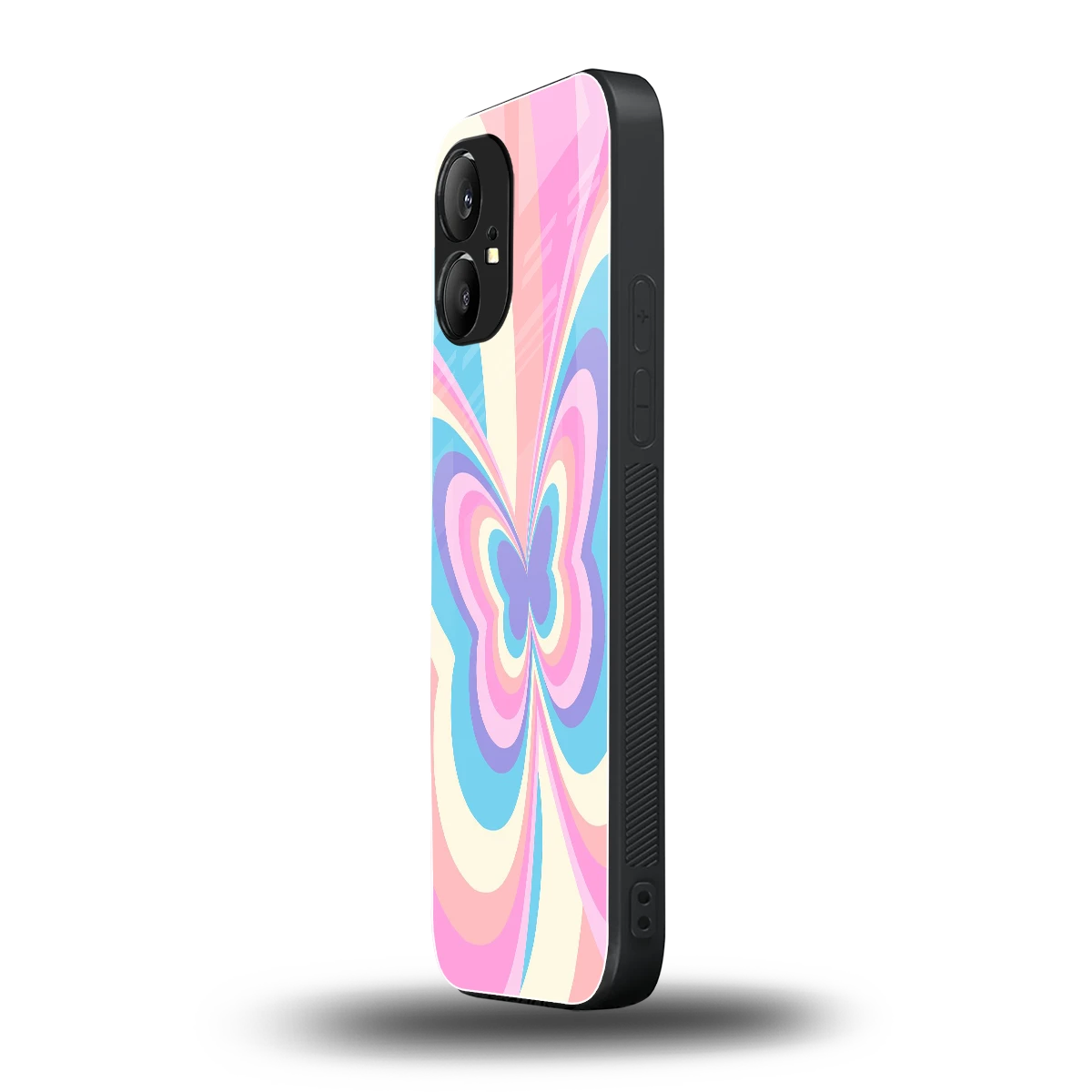 Y2K Vibrant Butterfly nothing phone 1 mobile cover | shockproof glass phone case
