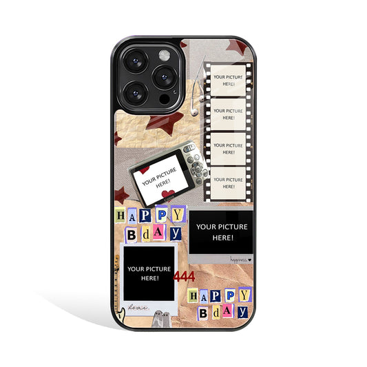 Bday Frames Personalised Phone Cover | Glass Case