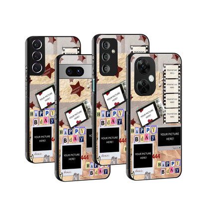 Bday Frames Personalised Phone Cover | Glass Case