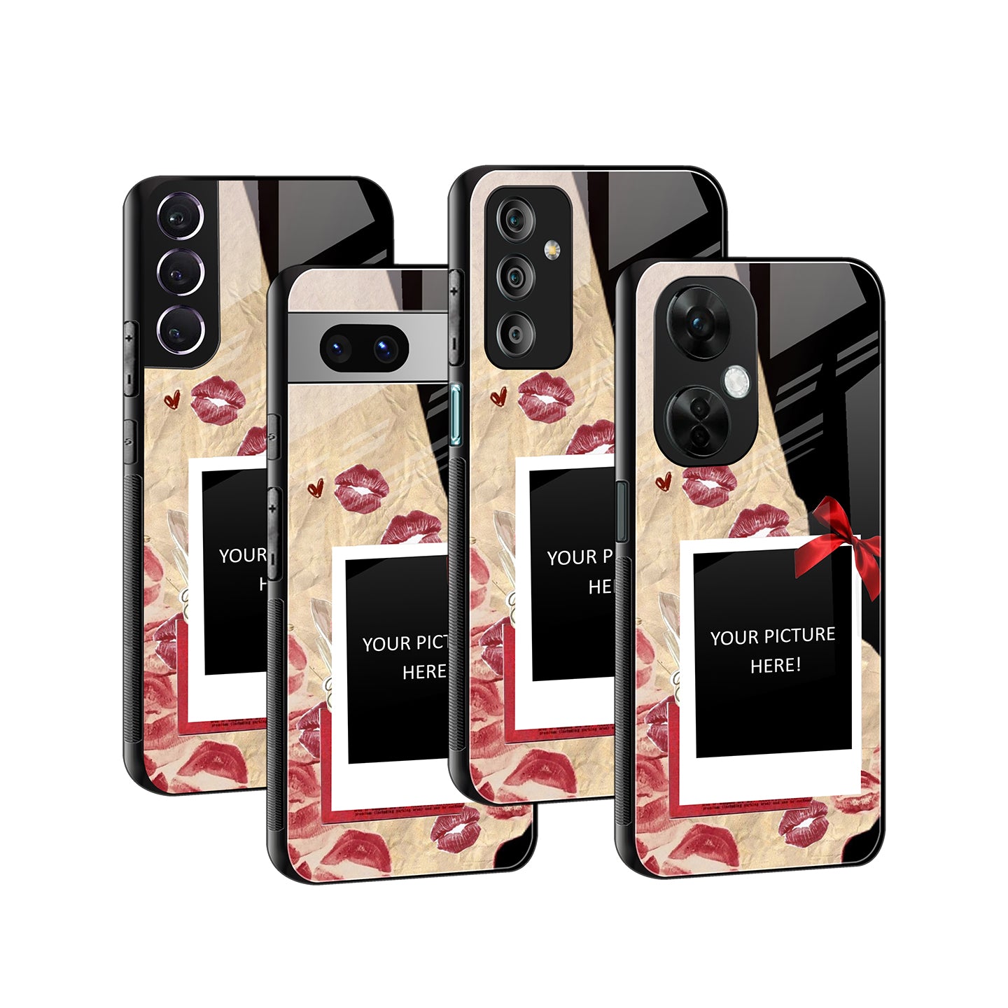 Blush Affair Polaroid Phone Cover | Glass Case