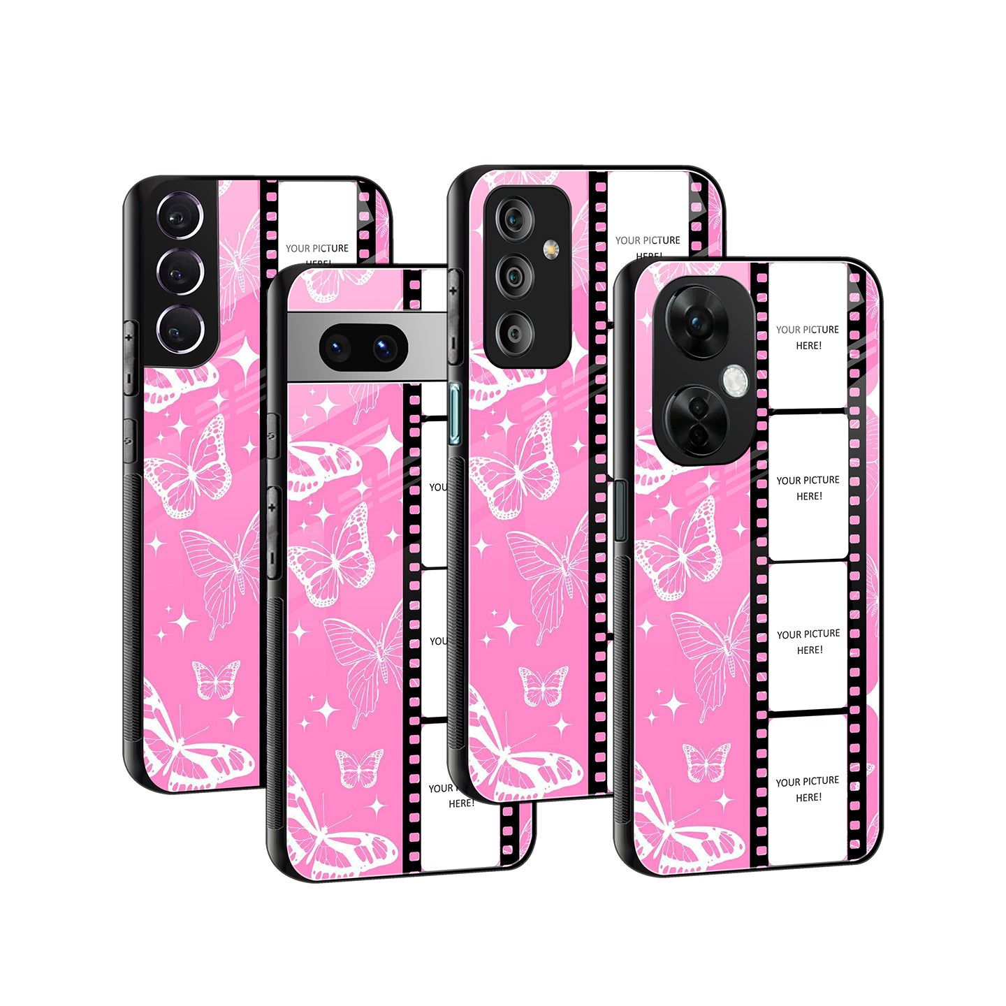 Blush Film Personalised Phone Cover | Glass Case