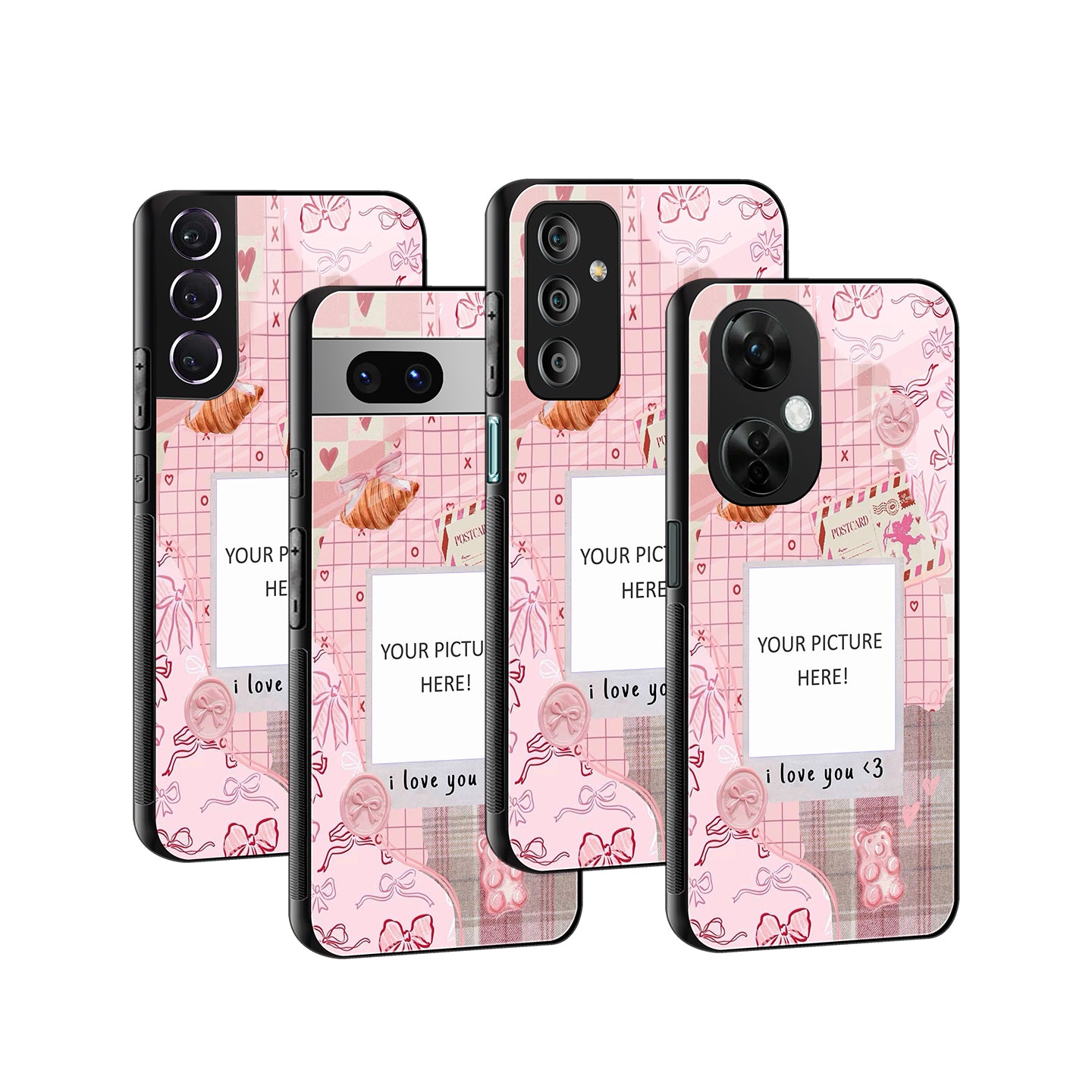 Cupid Polaroid Phone Cover | Glass Case