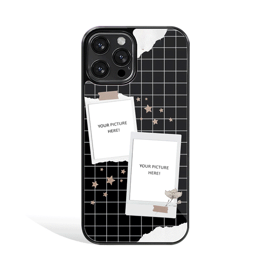 Quiet Cosmos Polaroid Phone Cover | Glass Case