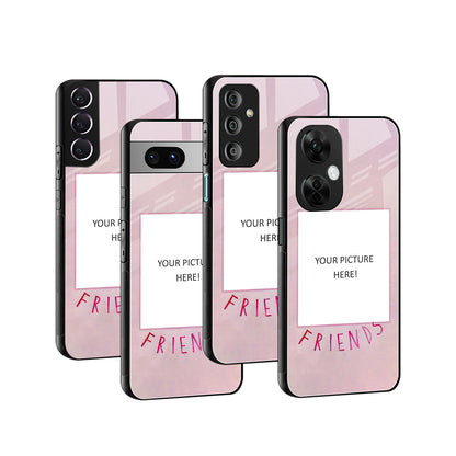 Friends Pink Customised Phone Cover | Glass Case