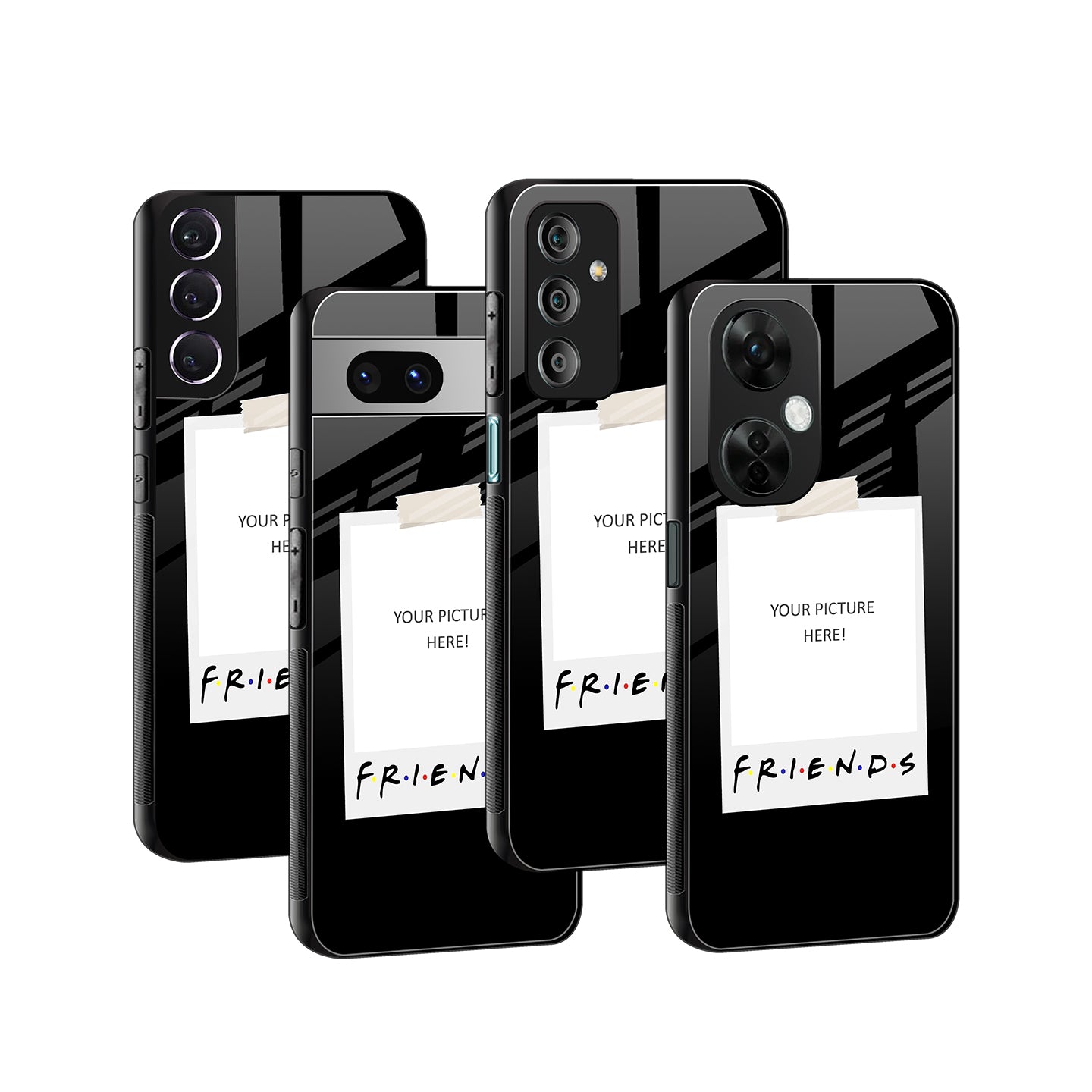 Friends Polaroid Phone Cover | Glass Case