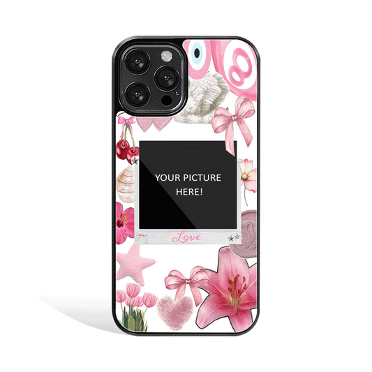 Pink Promise Polaroid Phone Cover | Glass Case
