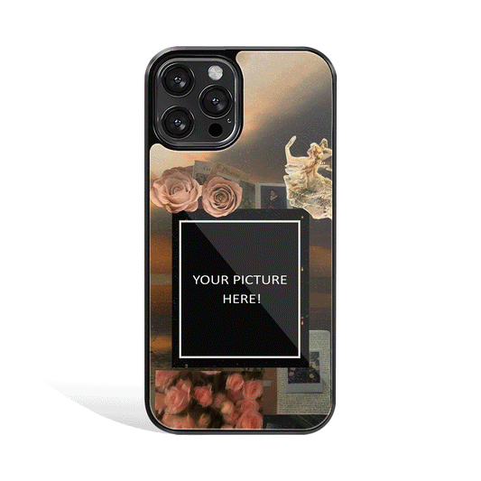 Soft Baroque Personalised Phone Cover | Glass Case