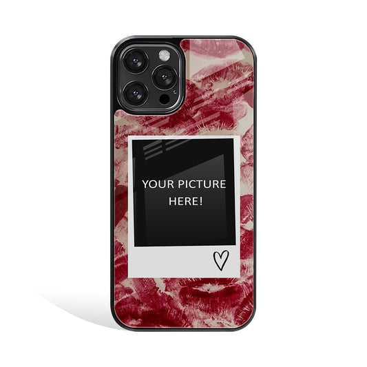 Kiss Frame Polaroid Phone Cover | Glass Case