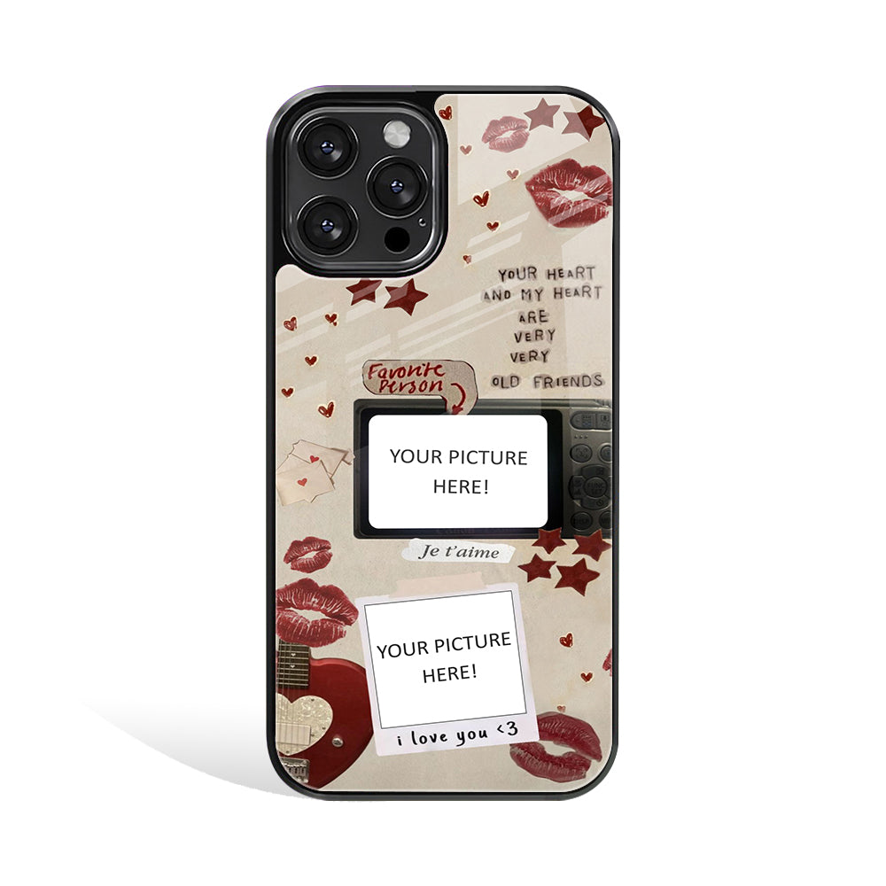 Kissmarked Personalised Phone Cover | Glass Case