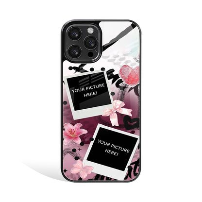 Love Doodle Polaroid Phone Cover | Glass Case