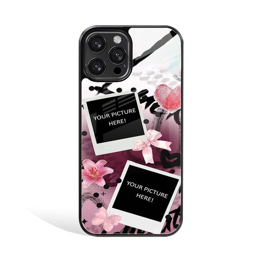 Love Doodle Polaroid Phone Cover | Glass Case