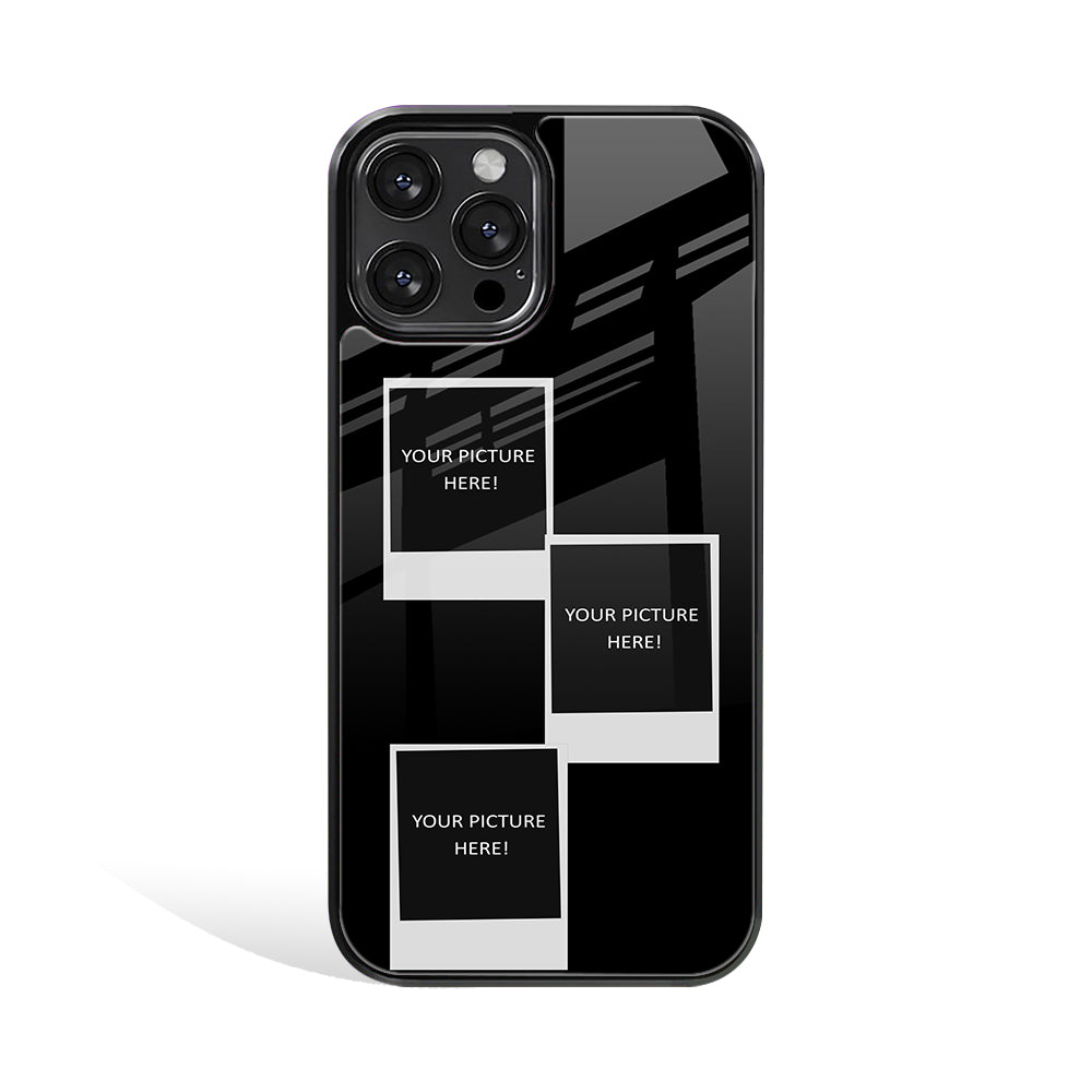 Memory Block Polaroid Phone Cover | Glass Case