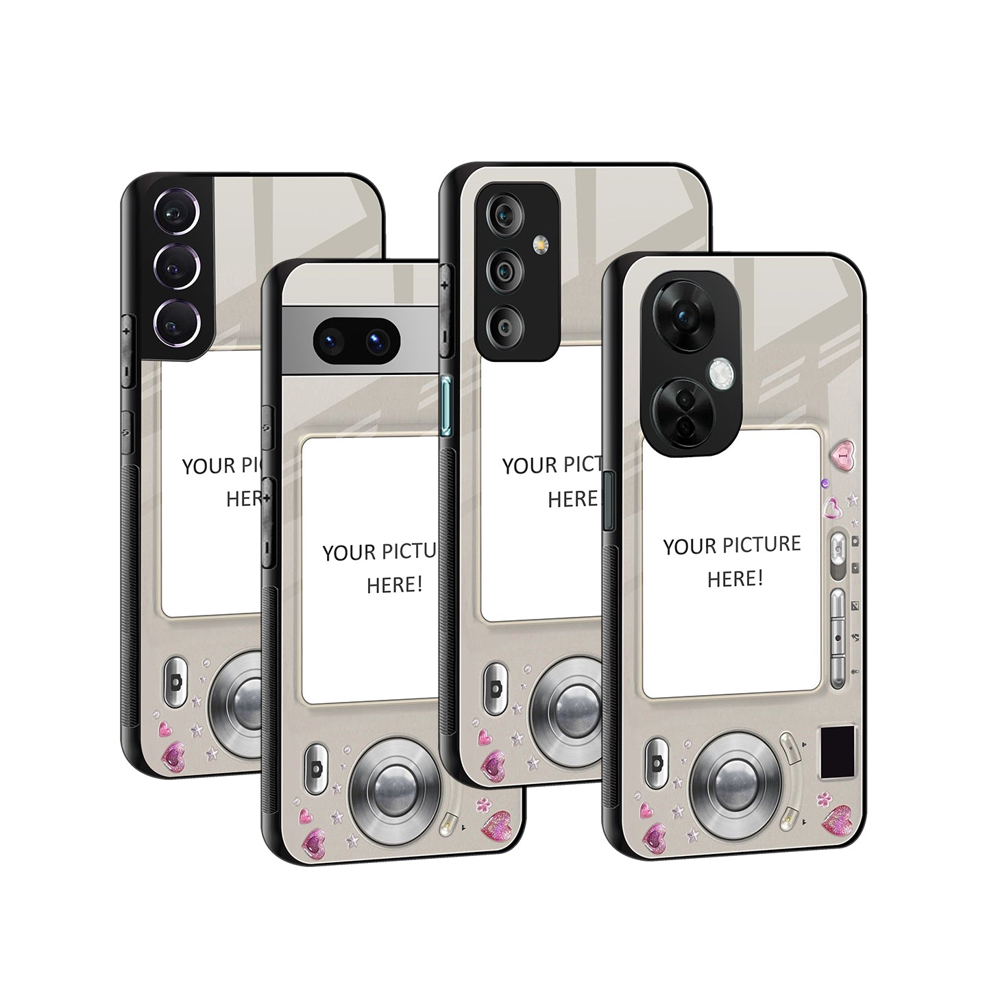 Minimal Camera Customised Phone Cover | Glass Case