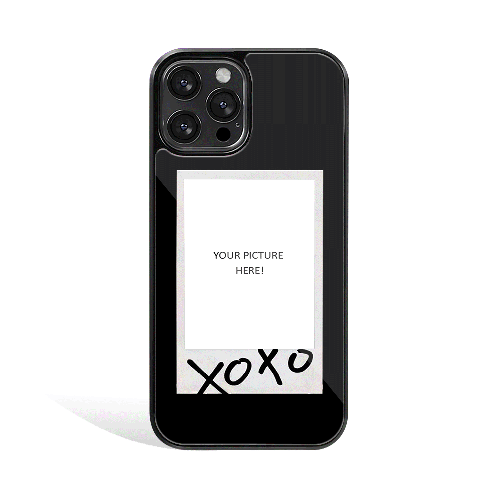 Xoxo Polaroid Phone Cover | Glass Case