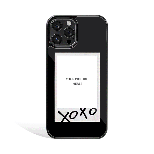Xoxo Polaroid Phone Cover | Glass Case