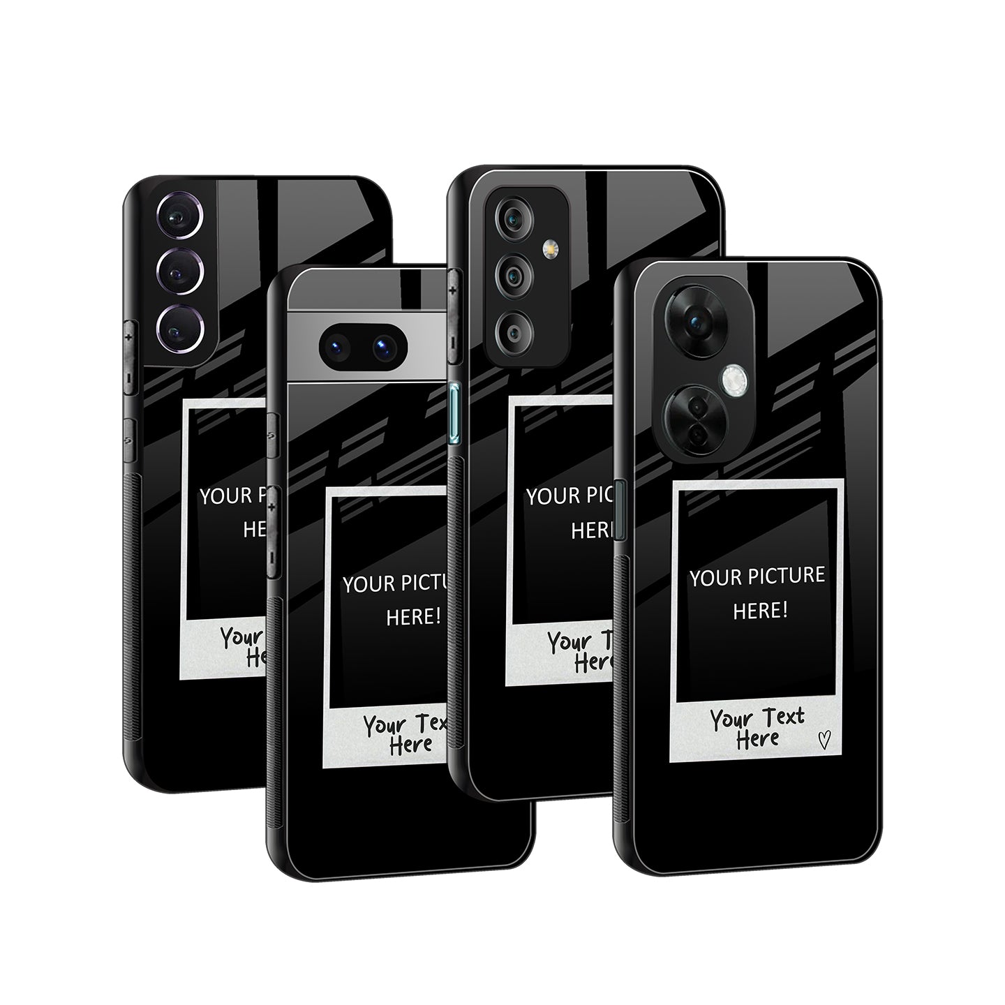 Mono Mood Polaroid Phone Cover | Glass Case