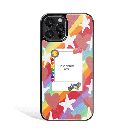 Hope World Polaroid Phone Cover | Glass Case