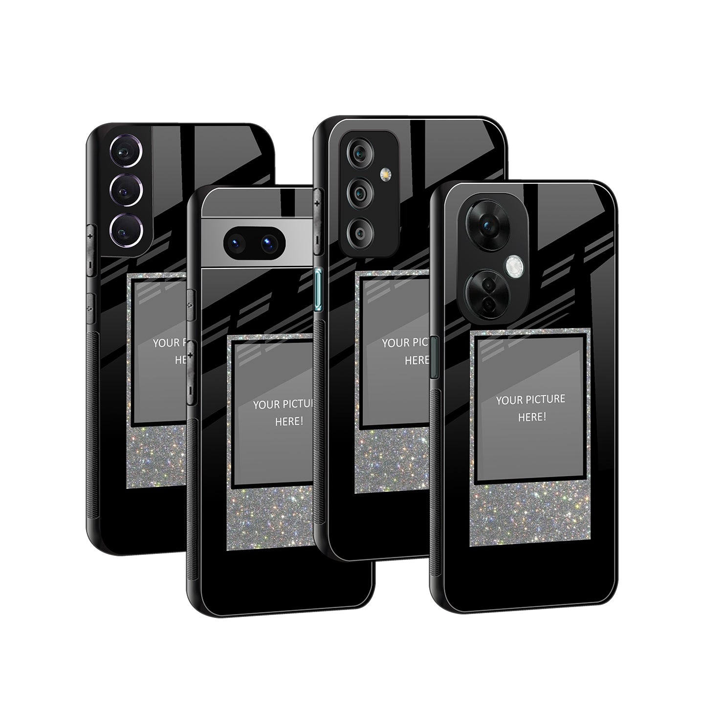Night Spark Polaroid Phone Cover | Glass Case