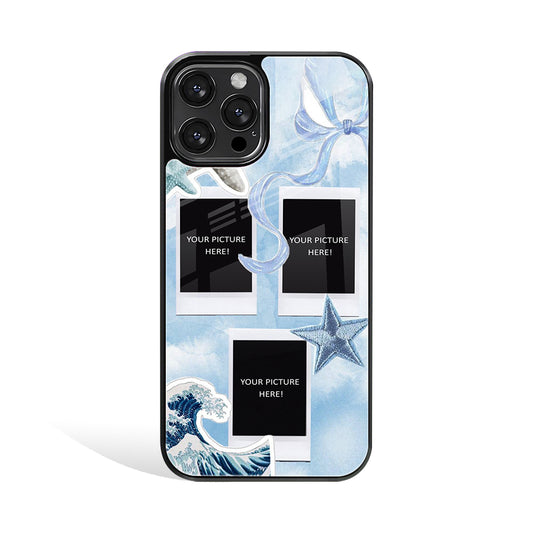 Ocean Frame Polaroid Phone Cover | Glass Case