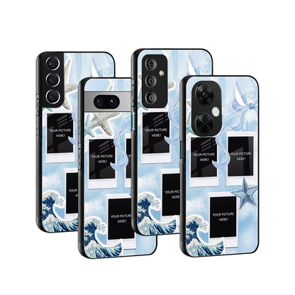 Ocean Frame Polaroid Phone Cover | Glass Case