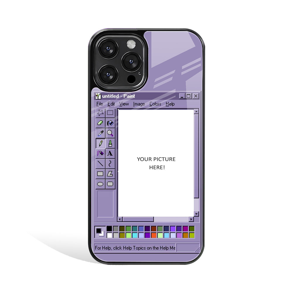 Paint Pop Personalised Phone Cover | Glass Case