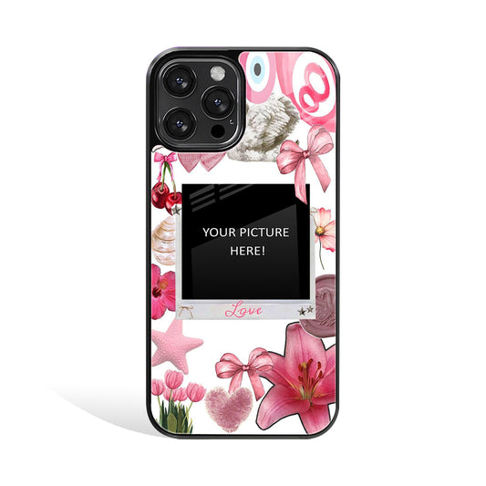 Pink Promise Polaroid Phone Cover | Glass Case