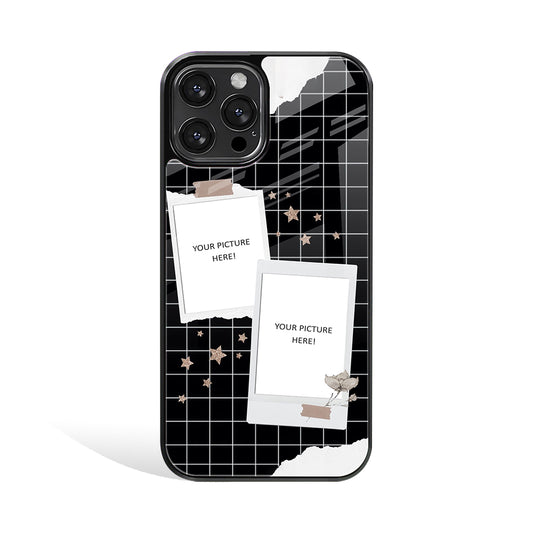 Quiet Cosmos Polaroid Phone Cover | Glass Case
