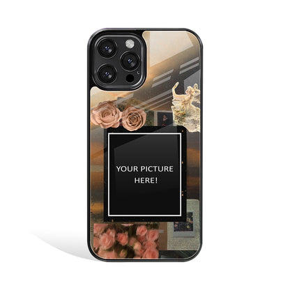 Soft Baroque Personalised Phone Cover | Glass Case