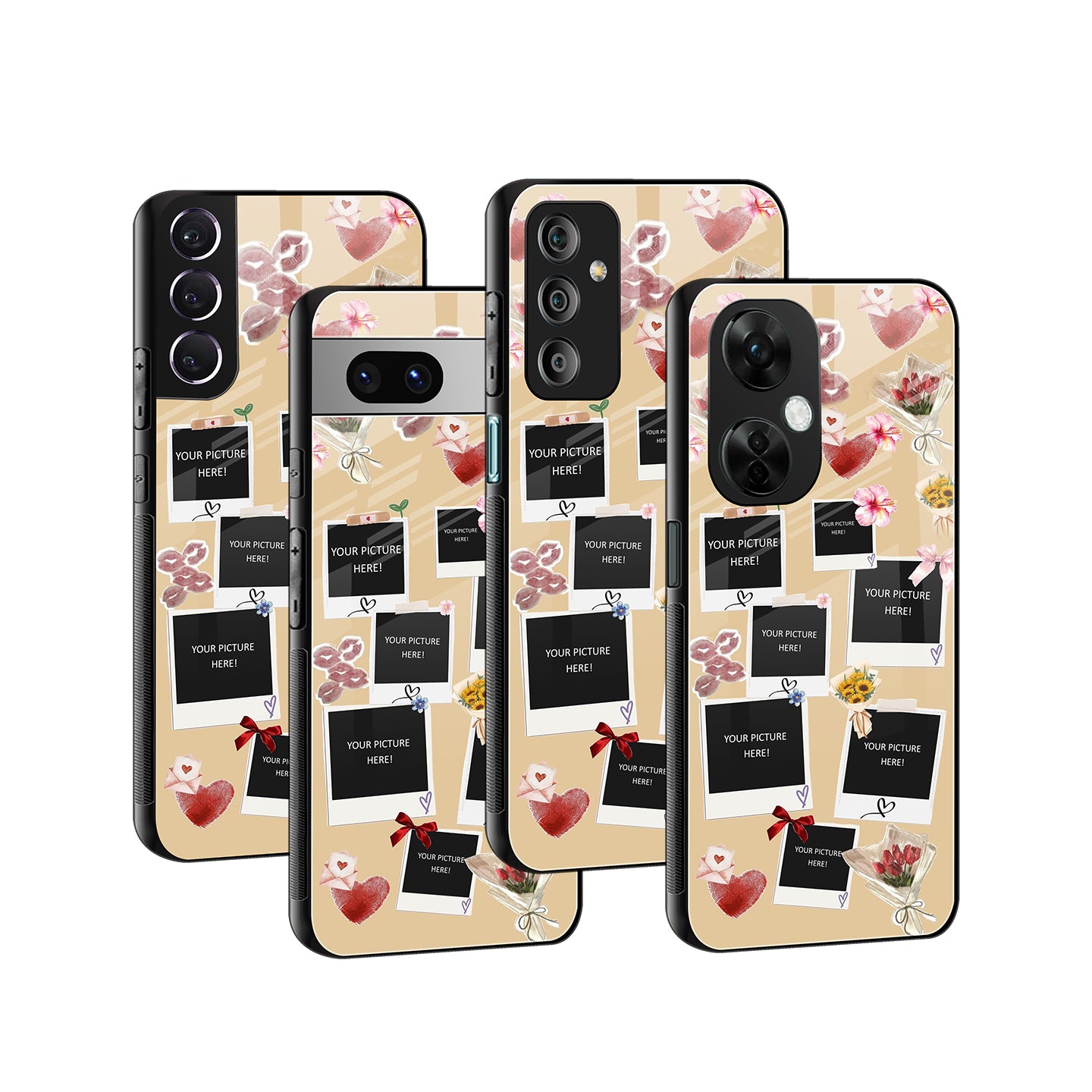 Soft Crush Polaroid Phone Cover | Glass Case