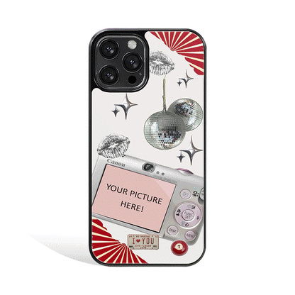 Disco Shot Personalised Phone Cover | Glass Case