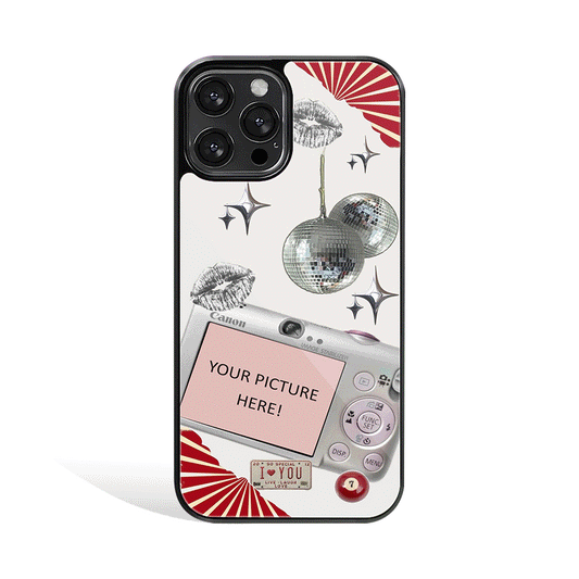 Disco Shot Personalised Phone Cover | Glass Case