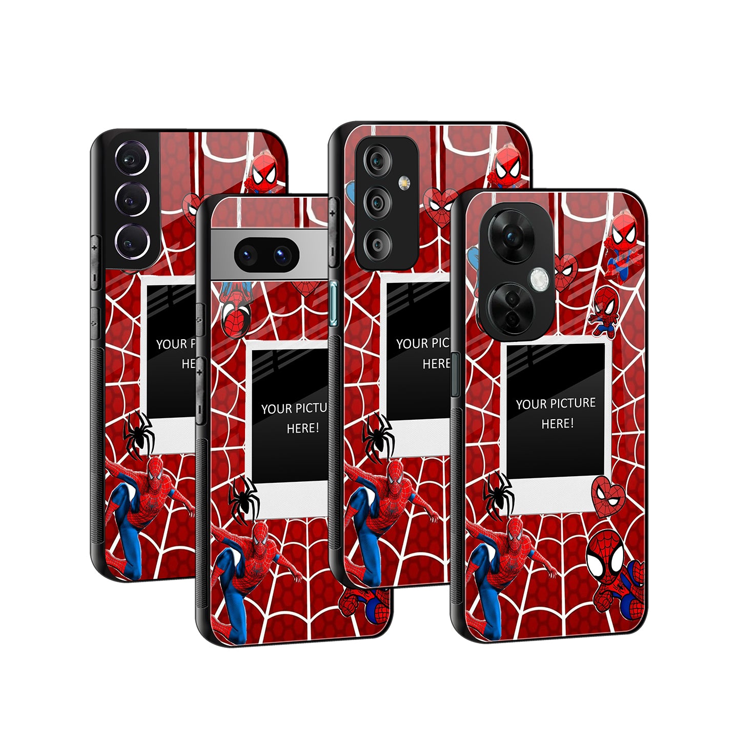 Spidey Snap Polaroid Phone Cover | Glass Case