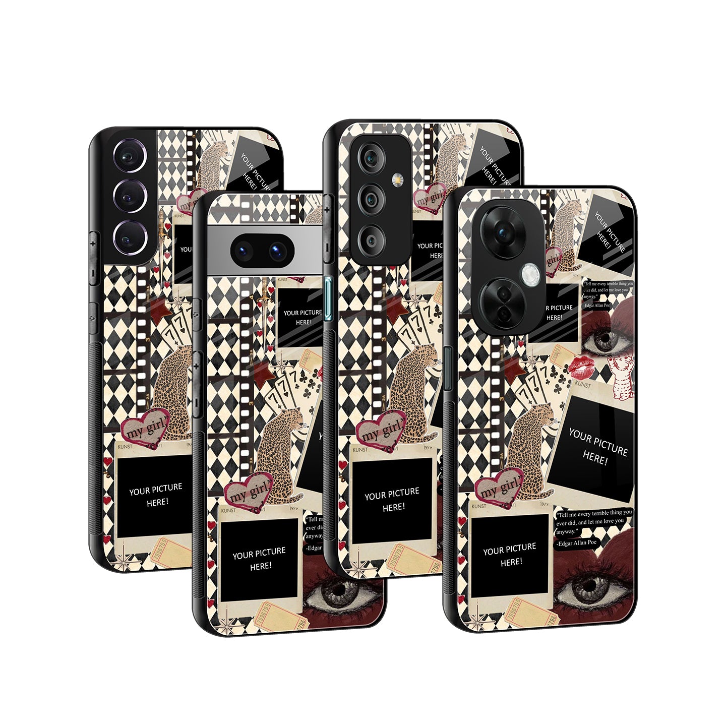 Wild Muse Personalised Phone Cover | Glass Case