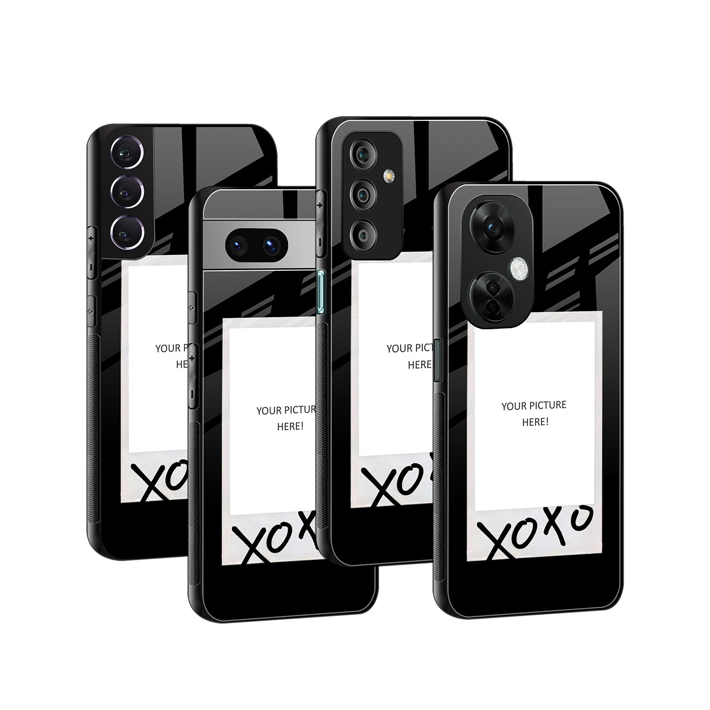Xoxo Polaroid Phone Cover | Glass Case
