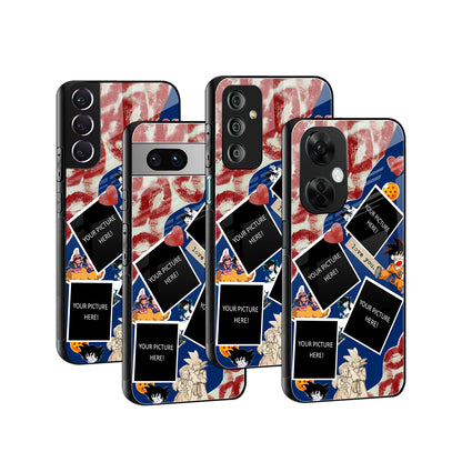 Anime Love Personalised Phone Cover | Glass Case