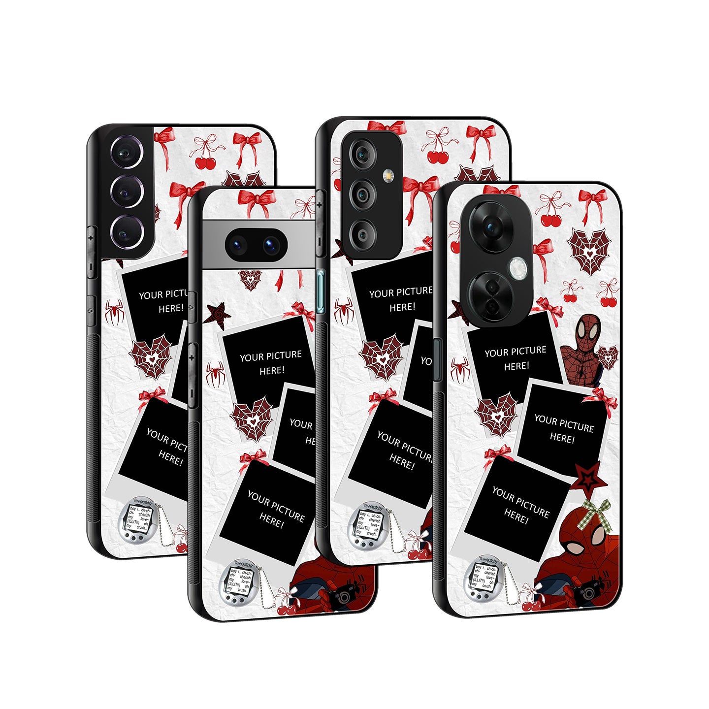 Spidey Love Polaroid Phone Cover | Glass Case