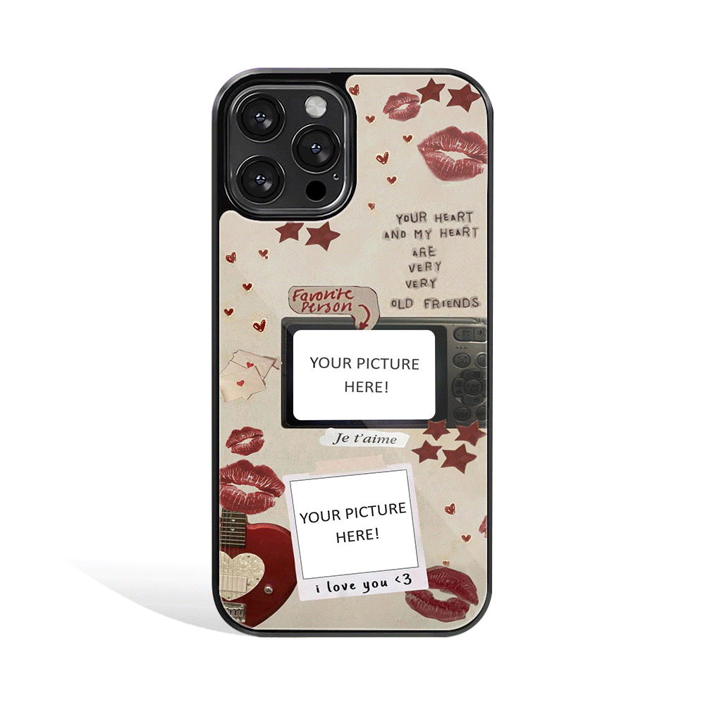 Kissmarked Personalised Phone Cover | Glass Case