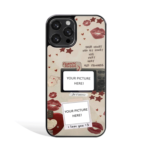 Kissmarked Personalised Phone Cover | Glass Case