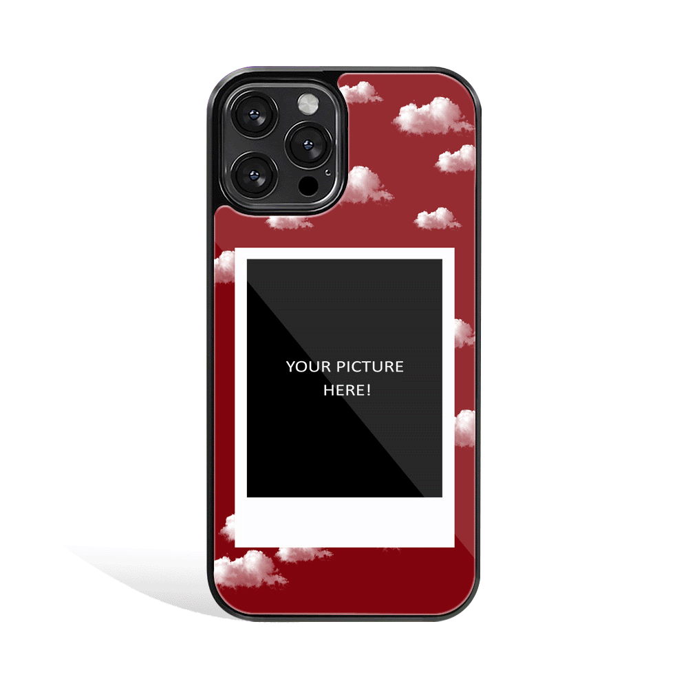 Red Dream Polaroid Phone Cover | Glass Case