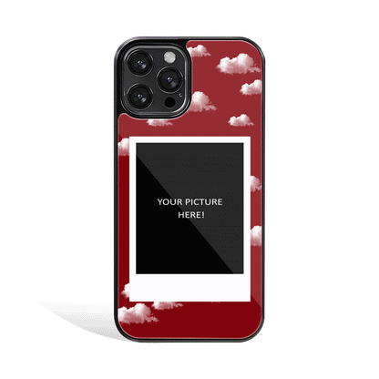 Red Dream Polaroid Phone Cover | Glass Case