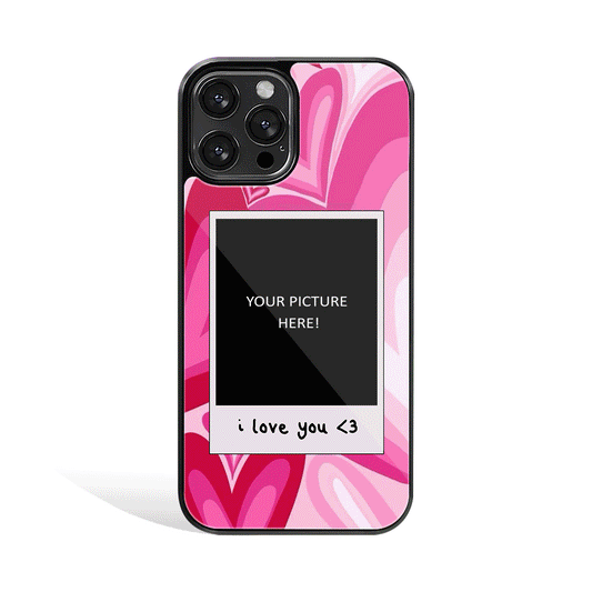 Forever Pink Polaroid Phone Cover | Glass Case