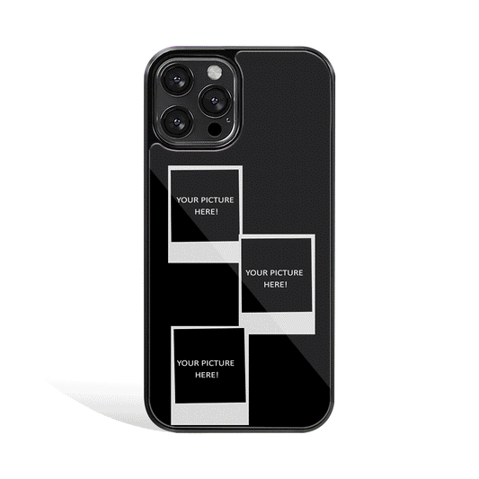Memory Block Polaroid Phone Cover | Glass Case